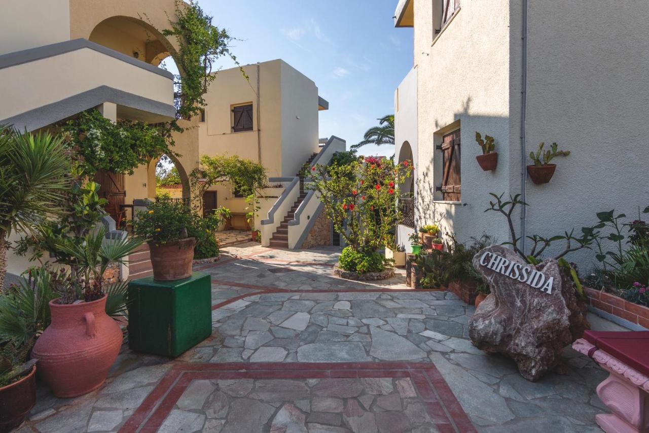 Chrissida Hotel Nea Kydonia Exteriör bild